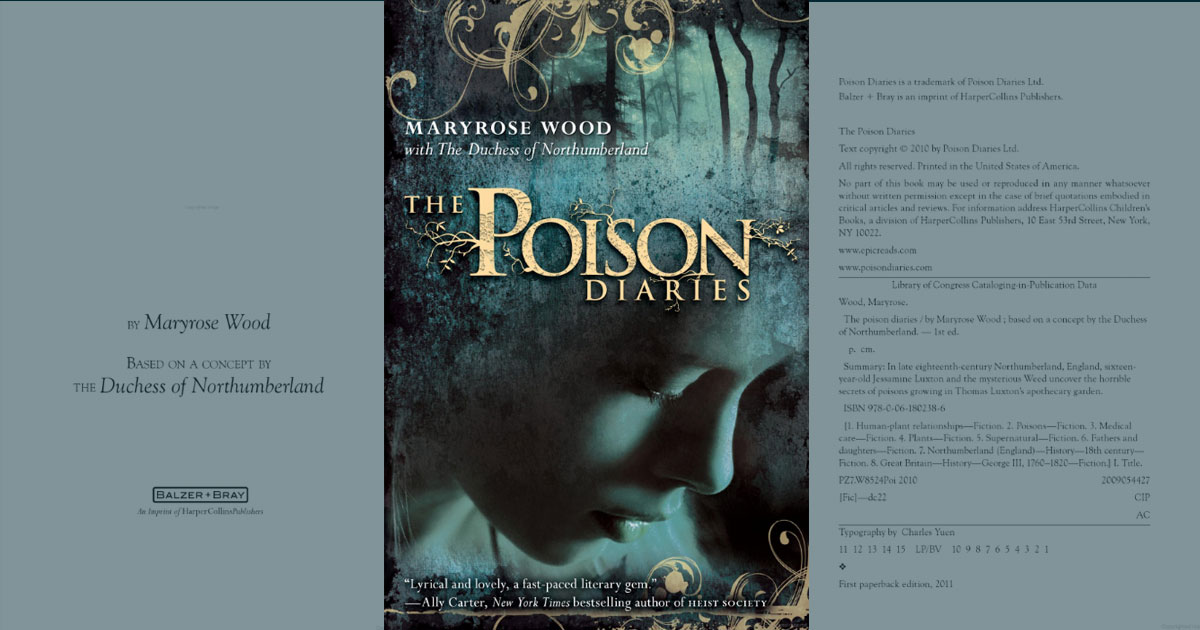 The Poison Diaries by Maryrose Wood