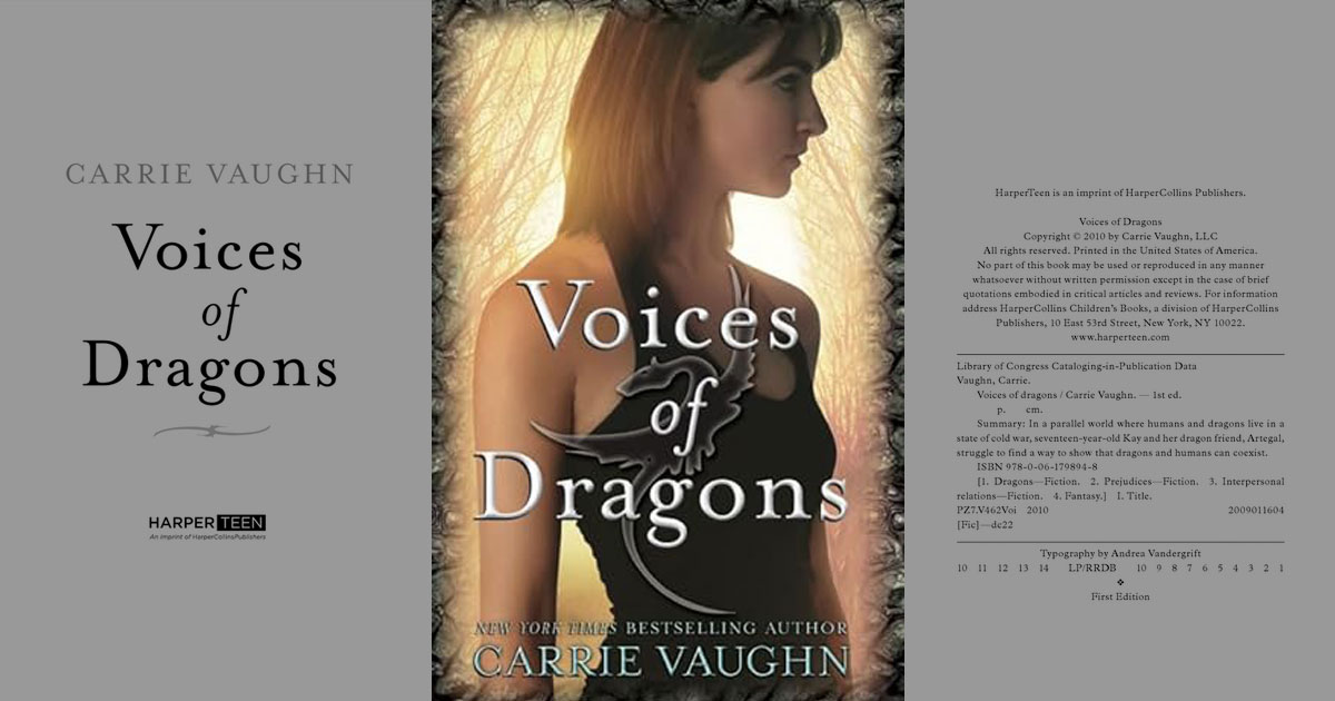 Voices of Dragons by Carrie Vaughn XVI by Julia Karr